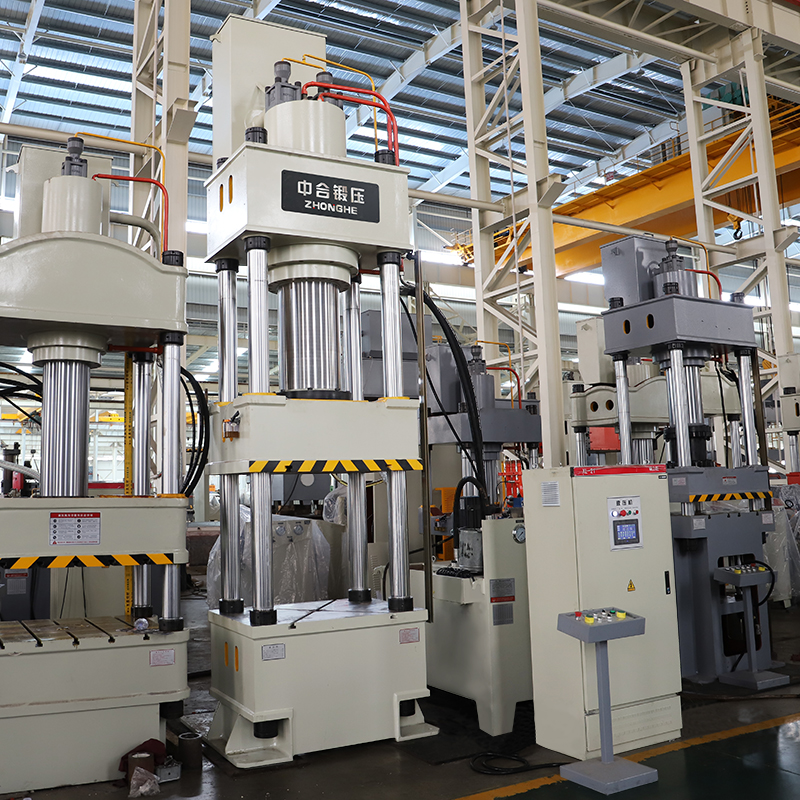 315吨三梁四柱液压机